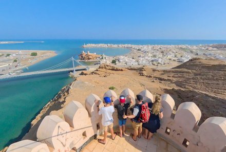 Oman Familienreise - Oman Family & Teens - Blick auf Sur