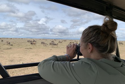 Tansania Familienreise - Tansania Family & Teens - Nadja Albrecht auf Safari