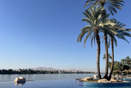 Familienreise Ägypten - Ägypten for family - Maritim Jolie Ville Kings Island Luxor - Infinity Pool