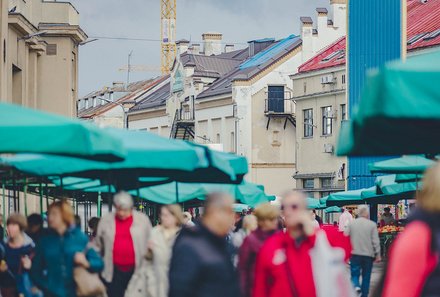 Familienreise Baltikum Family & Teens - Baltikum mit Kindern - Lettland - Riga Markt