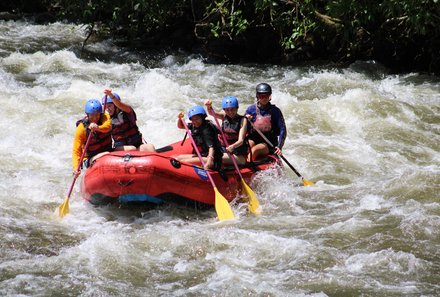 Costa Rica Familienreise - Costa Rica for family  individuell - Rafting