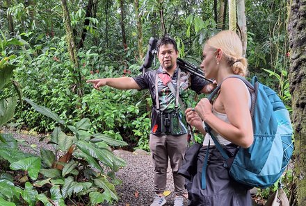 Familienurlaub Costa Rica - Costa Rica Abenteuer Regenwald und Karibik - Ecocentro Danaus - Fabienne Cselovski