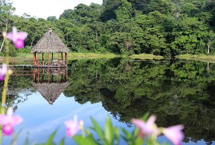 Costa Rica Familienurlaub - Costa Rica for family individuell - Maquenque Eco Lodge - kleiner See