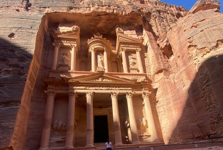 Jordanien Rundreise mit Kindern - Petra - Tempel