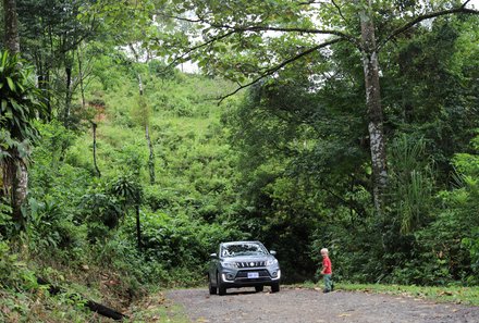 Familienurlaub Costa Rica - Costa Rica Abenteuer Regenwald und Karibik - Fahrt zum Nebelwald Monteverde