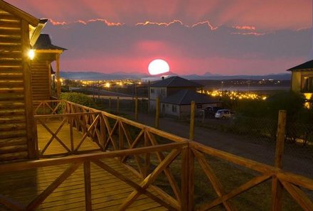 Patagonien Family & Teens - Hotel La Cantera - Sonnenuntergang