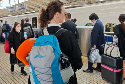 Japan mit Kindern  - Japan for family - Tokyo Train Station