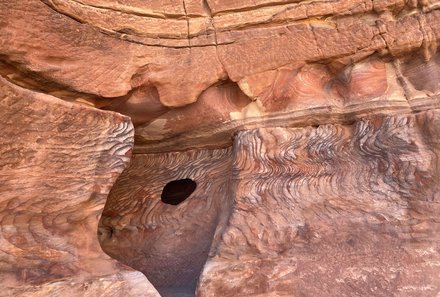 Jordanien Rundreise mit Kindern - Jordanien for family - Felsenkonstellation