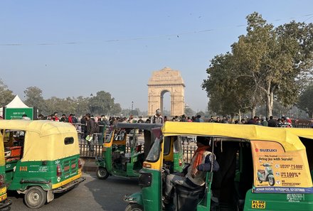 Indien for family - Indien Familienreise - Delhi - Tuk Tuks und India Fort