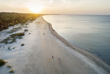 Familienreise Baltikum Family & Teens - Baltikum mit Kindern - Lettland - Jürmala Strand