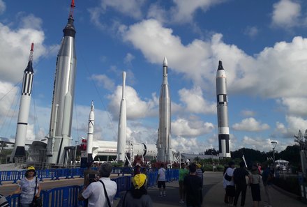 Florida Familienreise - Florida for family - Kennedy Space Center - Raketen