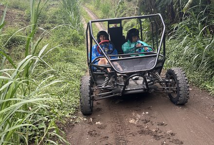 Bali for family deluxe - Familienreise Bali mit Kindern - Quad Buggy Tour Pfad