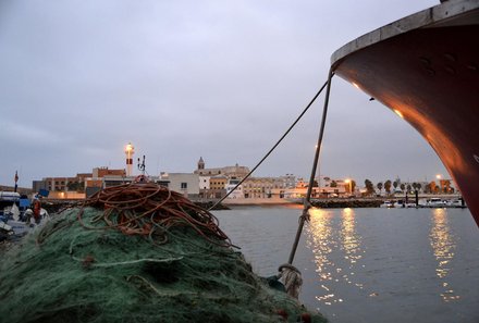 Andalusien for family - Familienreise Andalusien - Rota Zentrum Hafen