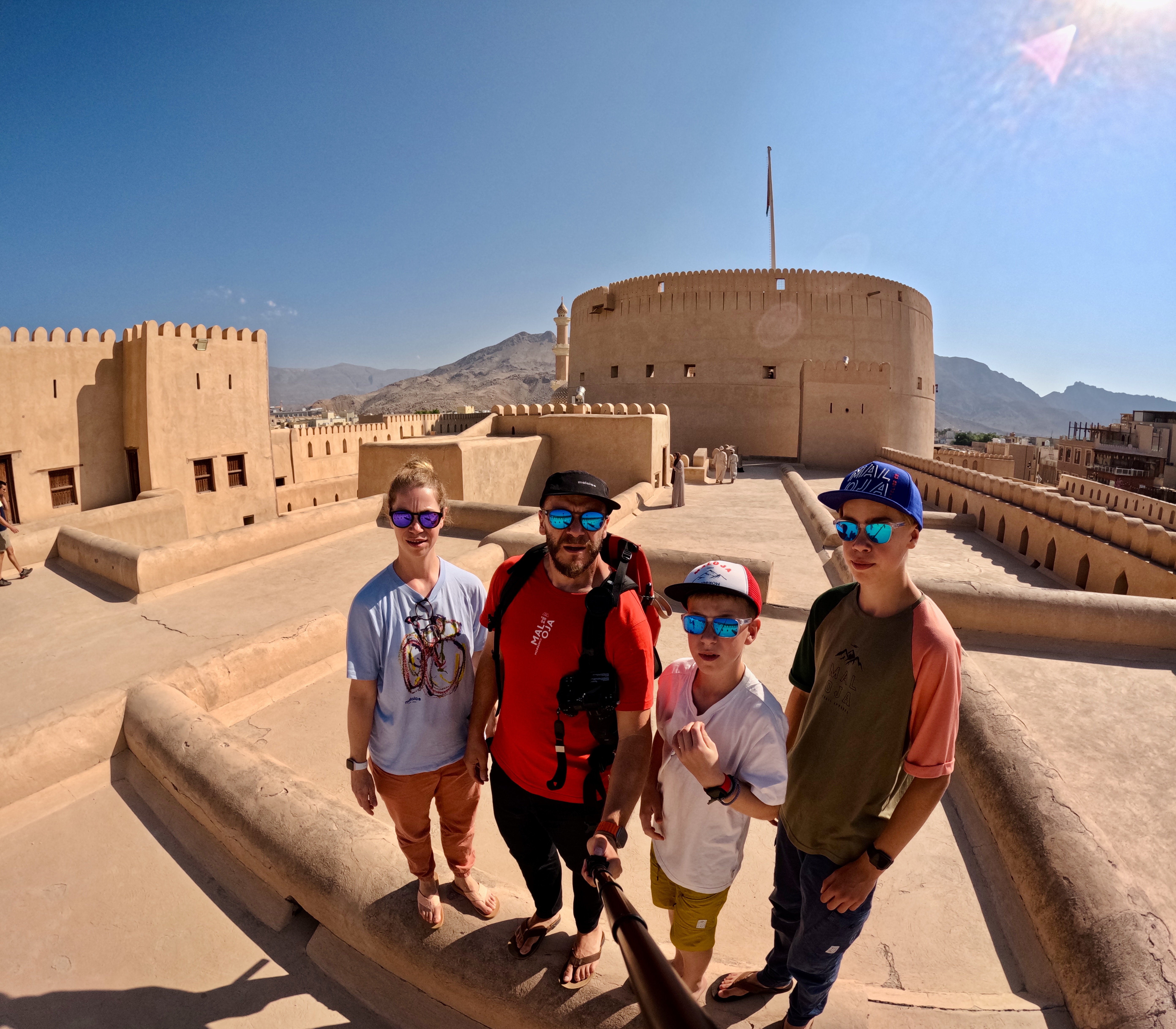 Reisebericht Oman mit Kindern - Nizwa Fort