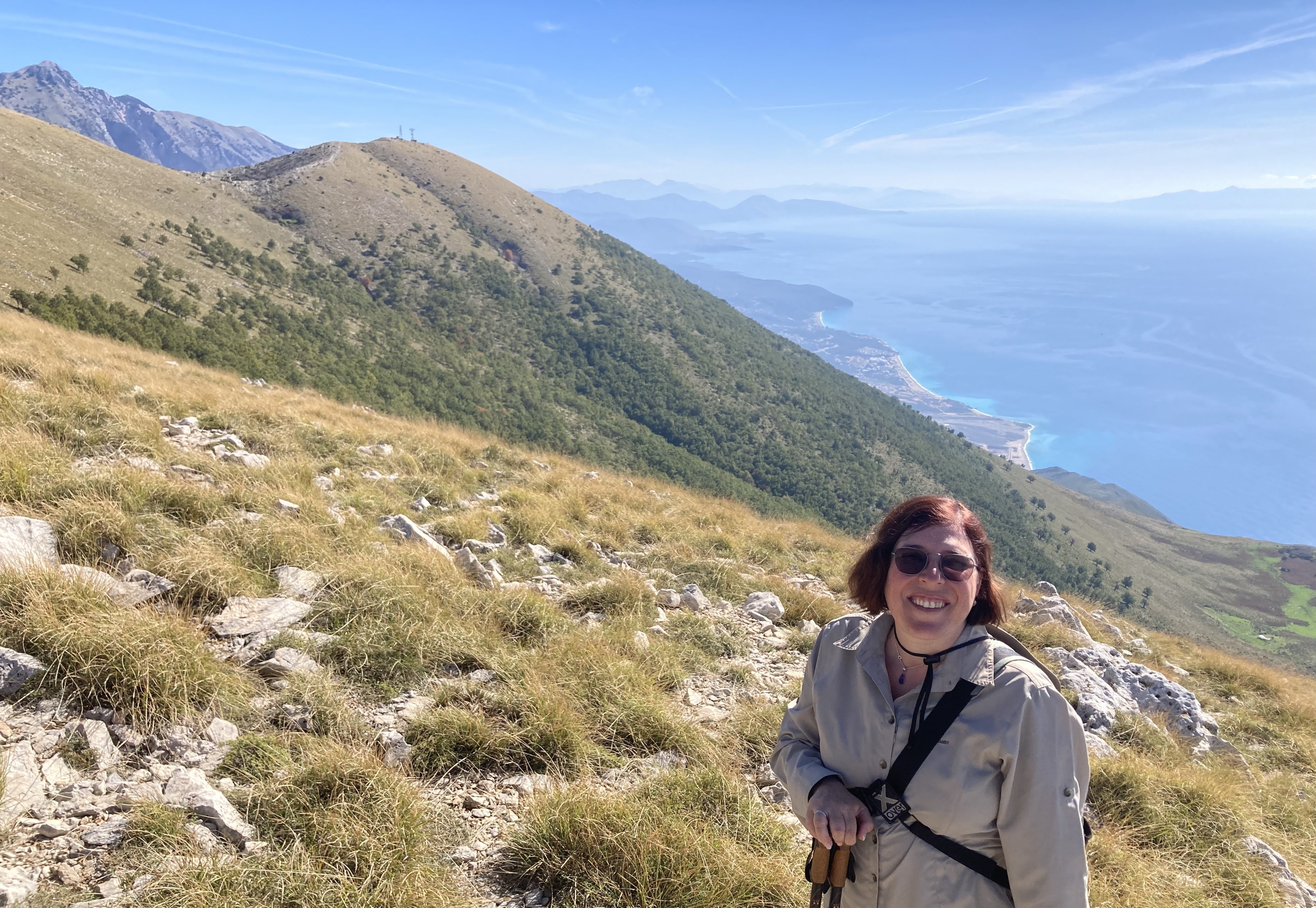 Albanien mit Kindern - Tipps & Erfahrungen - Gracia Cocina beim Wandern im Llogara Nationalpark