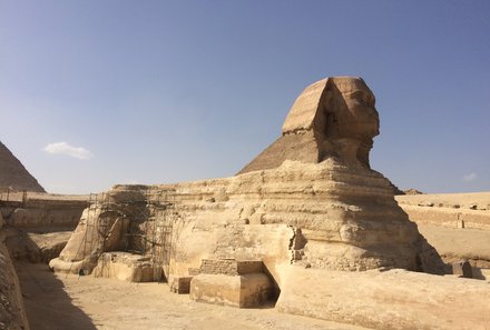 Familienreise Ägypten - Ägypten for family individuell deluxe - Besichtigung der Sphinx