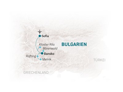 Bulgarien Familienreise - Bulgarien mit Kindern - Reiseroute 2025