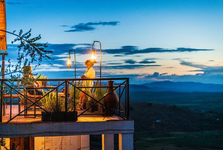 Serengeti mit Kindern individuell - Best of Familiensafari Serengeti - Bashay Rift Lodge Karatu - Ausblick auf die Umgebung