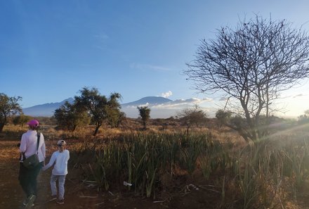 Kenia mit Kindern - Kenia for family individuell deluxe - Spaziergang Landschaft