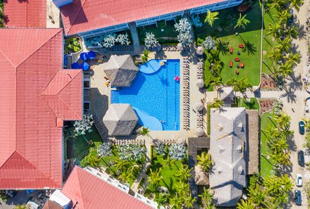Costa Rica for family individuell - Natur & Strand pur in Costa Rica - Margaritaville Beach Resort Poolanlage