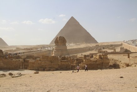 Familienreise Ägypten - Ägypten for family individuell deluxe - Sphinx und Pyramiden von Gizeh