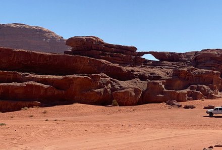 Jordanien for family individuell - Wadi Rum - Felsen