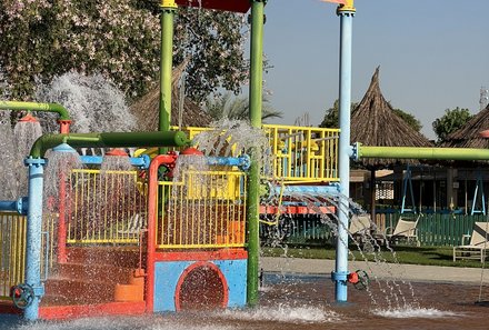 Familienreise Ägypten - Ägypten for family - Maritim Jolie Ville Kings Island Luxor - Spielplatz