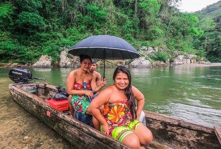 Panama for family individuell - Panama Familienreise - Besuch beim Embera Indianerdorf 