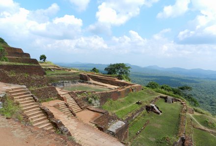 Sri Lanka for family Deluxe - Sri Lanka Individualreise mit Kindern - Gärten auf dem Sigiriya Felsen