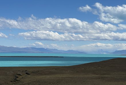 Patagonien mit Jugendlichen - Wandern mit Kindern in Argentinien und Chile - El Calafate Blautöne