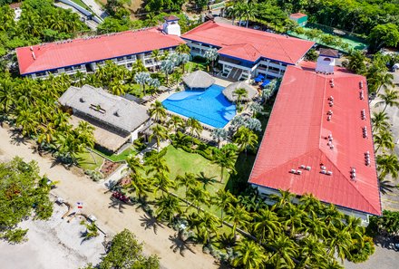 Costa Rica for family individuell - Natur & Strand pur in Costa Rica - Margaritaville Beach Resort von oben