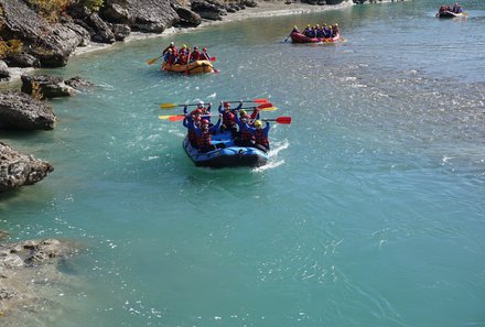 Albanien mit Kindern - Tipps & Erfahrungen - Rafting