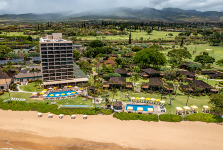 Hawaii Inselhopping for family individuell - Familienreise Hawaii mit Kindern - Royal Lahaina Resort - Resort von weitem