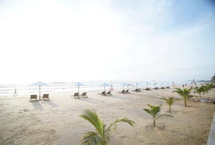 Vietnam mit Kindern - Vietnam for family - Mui Ne Strand mit Liegen