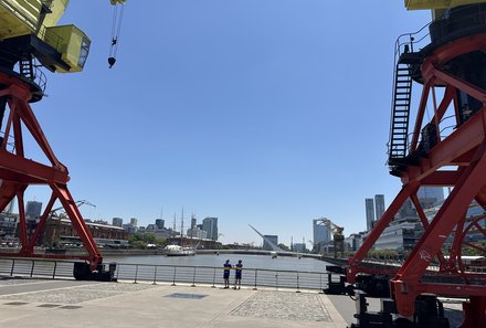 Patagonien Family & Teens - Buenos Aires - Hafen mit Kindern