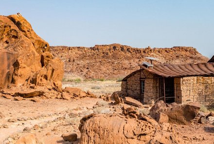 Namibia Deluxe Familienreise individuell - Twyfelfontein - Felsenlandschaften