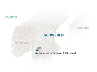 Schweden mit Teenagern - Reiseroute Kanutour - Schweden 2025