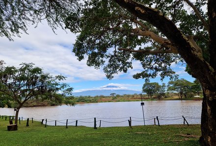 Kenia Familienreise - Kenia for family individuell - Best of Safari & Chale Island - Ziwani - Voyager Ziwani Camp - Fluss