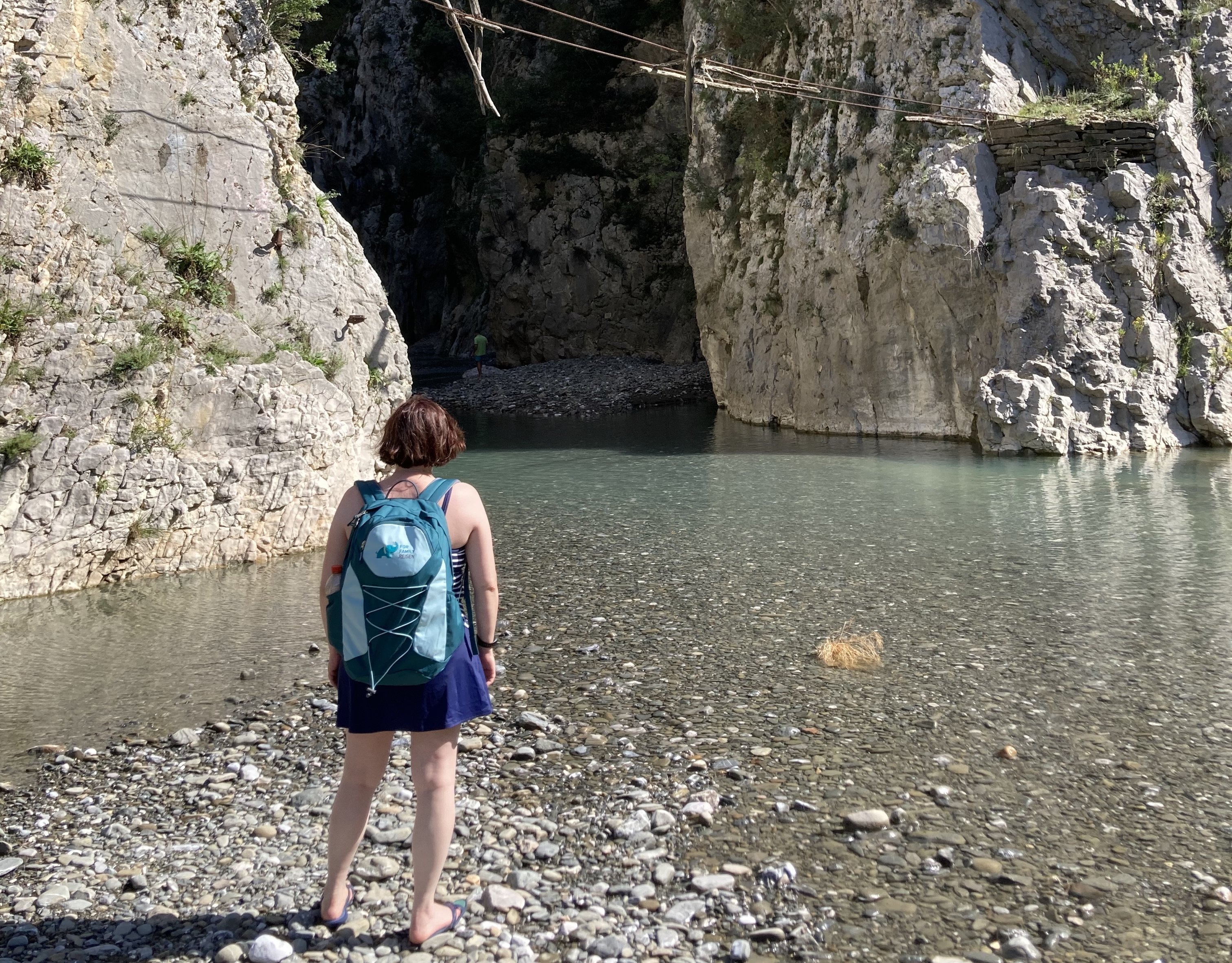 Albanien mit Kindern - Tipps & Erfahrungen - Gracia Cocina in der Holta-Schlucht