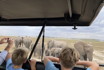 Kenia Familienreise - Kenia for family individuell deluxe - Kids auf Safari im Amboseli NP