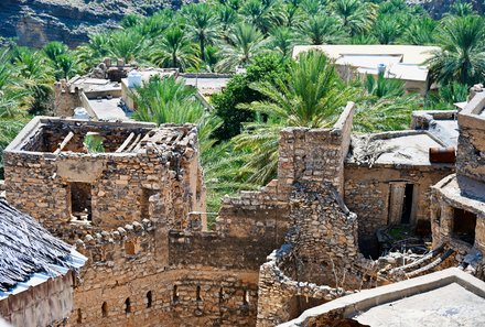 Oman Familienreise - Oman Family & Teens - Häuser Misfat Al Abriyeen