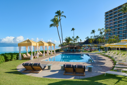 Hawaii Inselhopping for family individuell - Familienreise Hawaii mit Kindern - Royal Lahaina Resort - Poolbereich