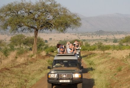 Uganda Familienurlaub - Uganda Family & Teens - Jeep Safari im Murchison Falls Nationalpark