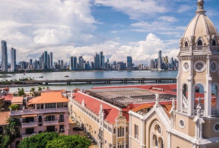 Panama for family individuell - Panama Familienreise - Casco Viejo von oben