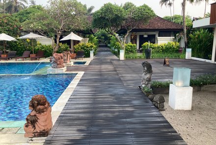 Bali mit Kindern - Bali for family - Ramayana Candidasa - Hotelpool