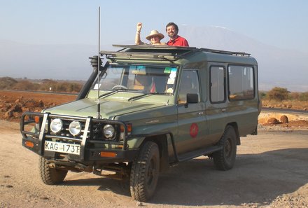 Kenia mit Kindern - Kenia for family individuell deluxe - Jeep-Safari im  Amboseli Nationalpark