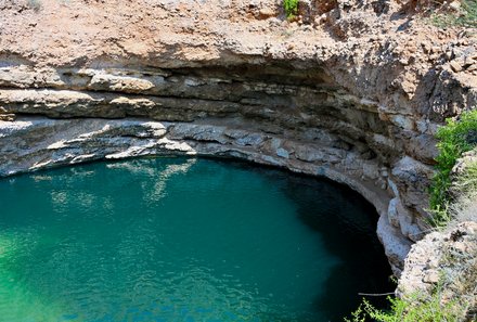 Oman for family - Familienreise Oman - Bimmah Sinkhole