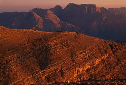 Familienreise Oman - Oman for family individuell deluxe - Aussicht auf den arabischen Grand Canyon