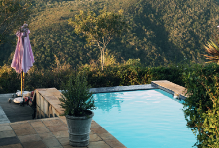 Garden Route Familienreise mit Kindern deluxe - Hog Hollow Country Lodge - Pool inmitten der Wildnis