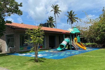 Sri Lanka Familienreise - Sri Lanka Summer for family - Negombo - Arie Lagoon - Spielplatz